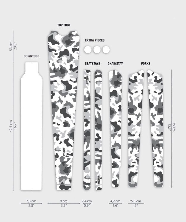 Dyedbro Frame Protection kits