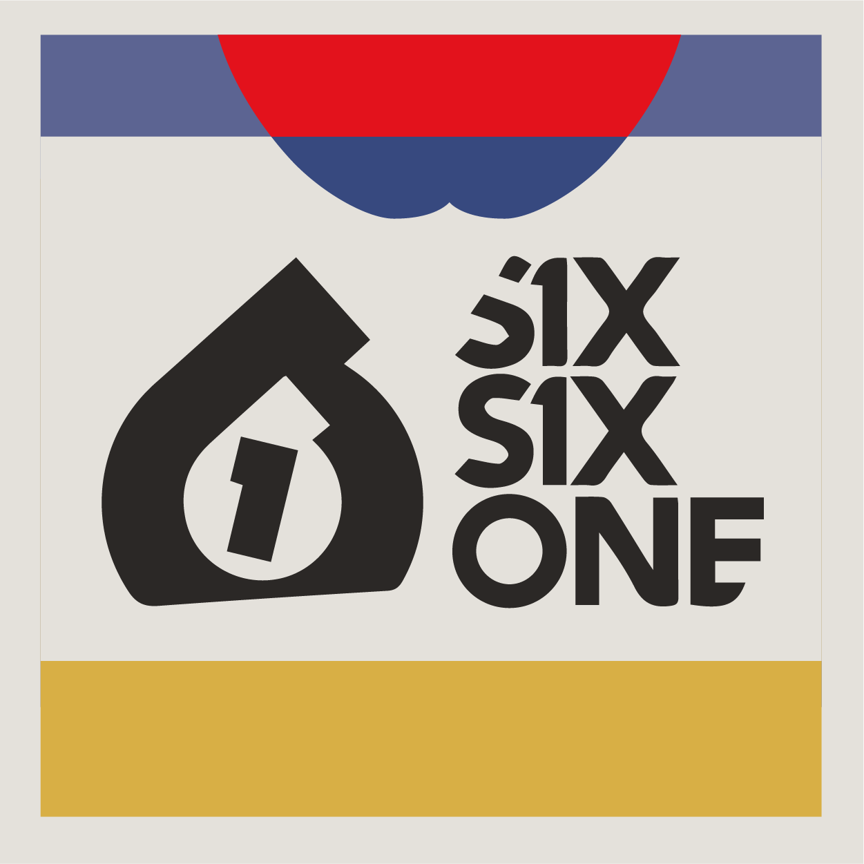 SIXSIXONE Logo in black - on an Apple County Cycles branded background