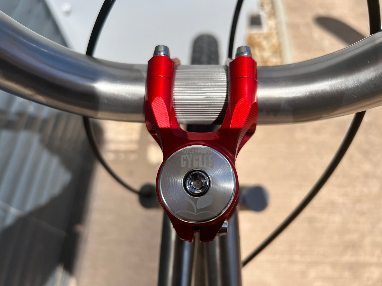 Apple County Cycles MMX Titanium Cruiser