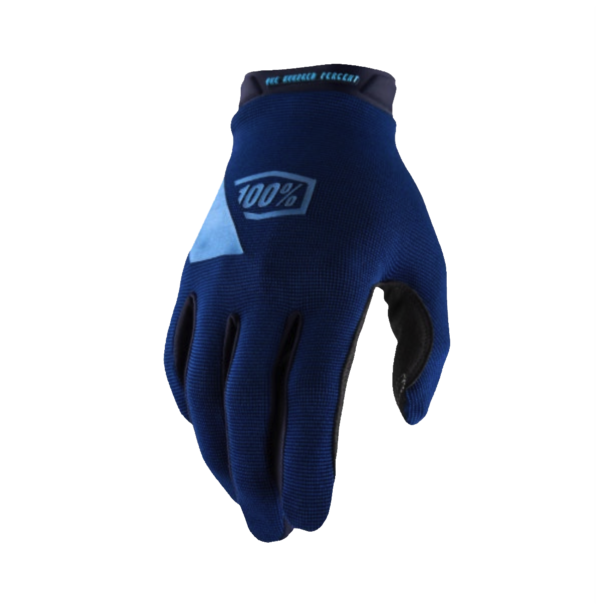 100% Ridecamp Gloves - Blue - Apple County Cycles Wellington, Somerset