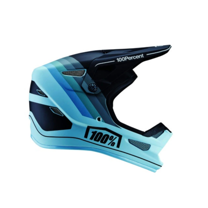 100% Status Full Face Helmet - Blue - Apple County Cycles