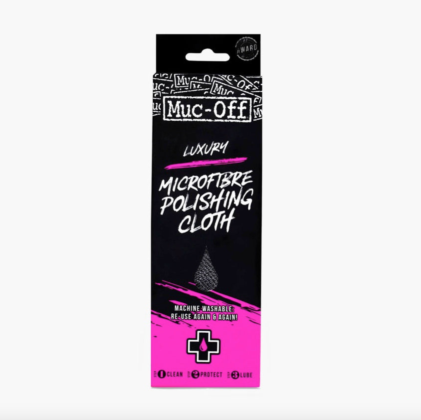 Muc-Off Luxury Microfibre Cloth - Apple County Cycles, Wellington, Somerset