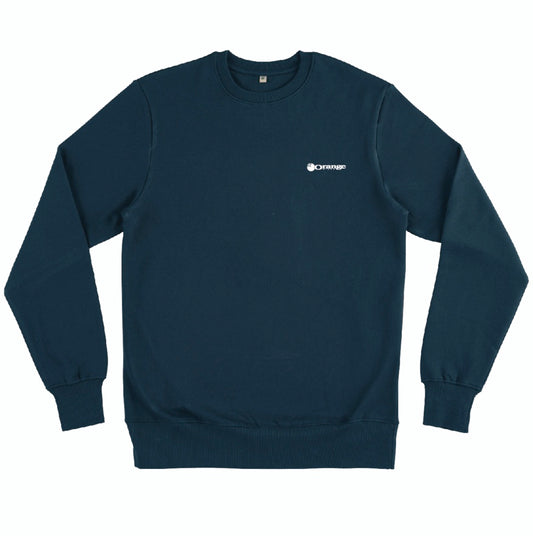 Orange Sunrise Sweatshirt - dark teal