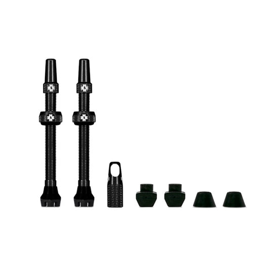 Muc-Off Tubeless Valves Black 44mm - Apple County Cycles