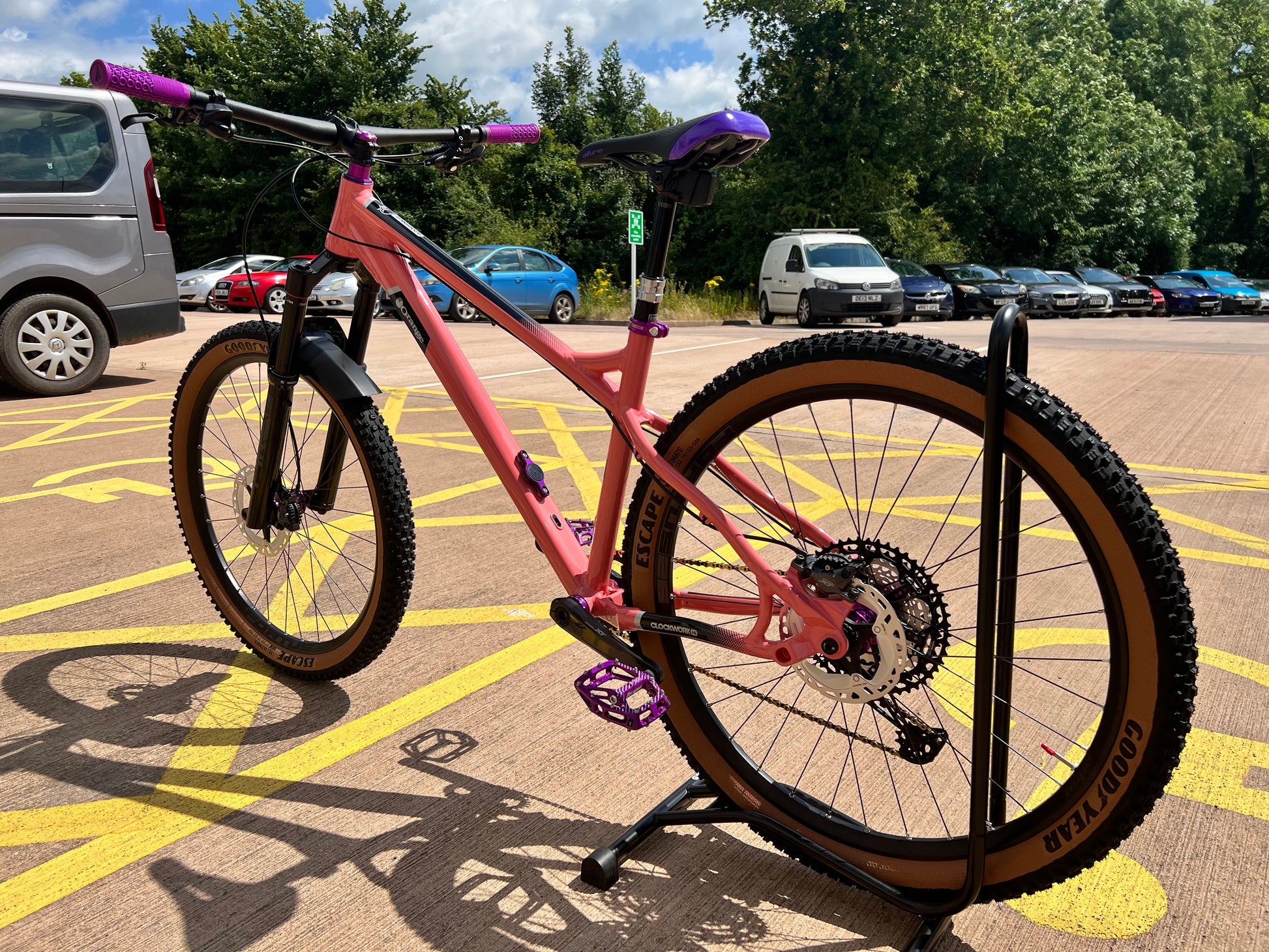 Orange Clockwork Evo Hardtail Mountain Bike - Dream spec build