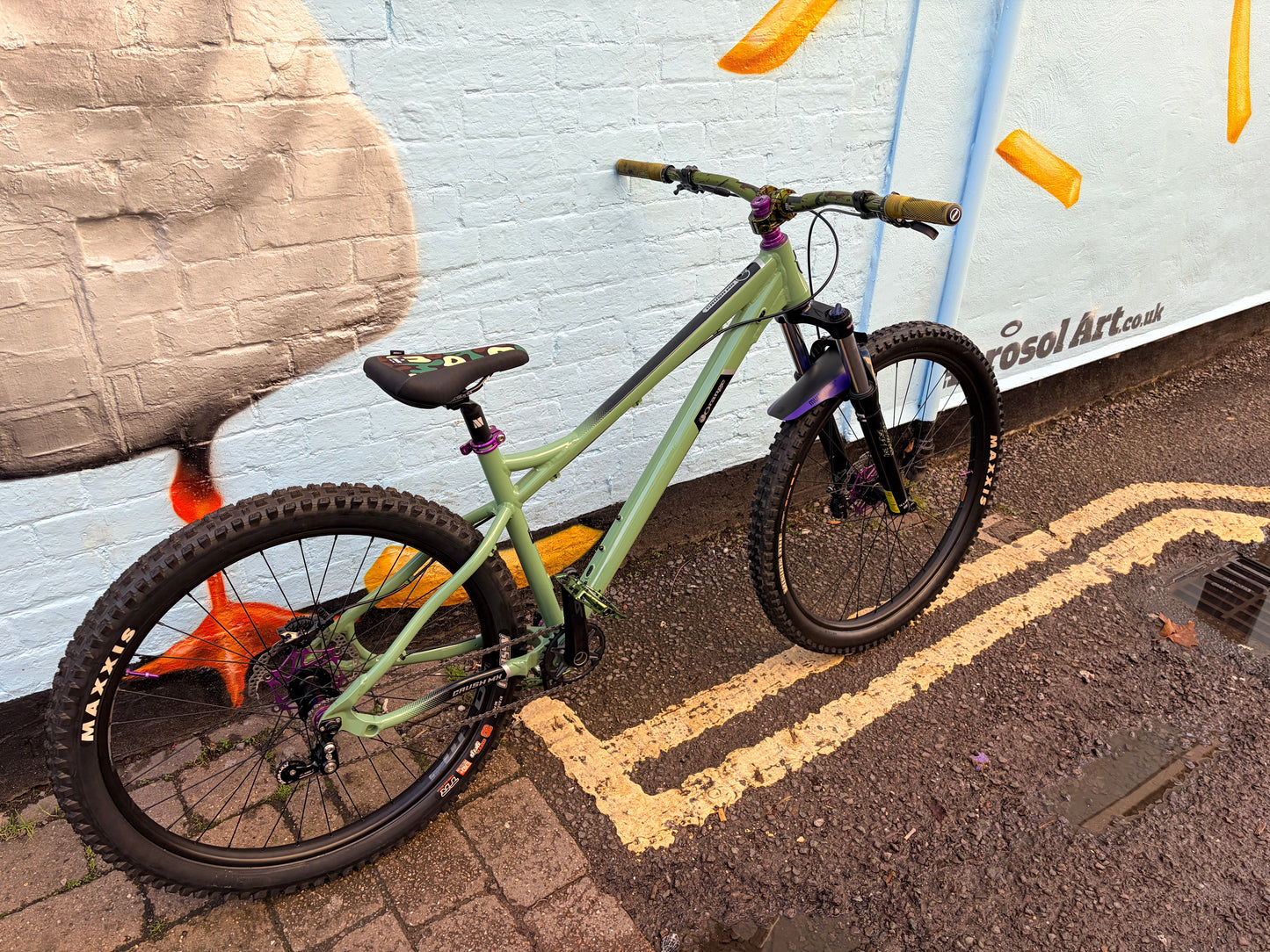 Orange Crush MX Custom Build Mountain Bike