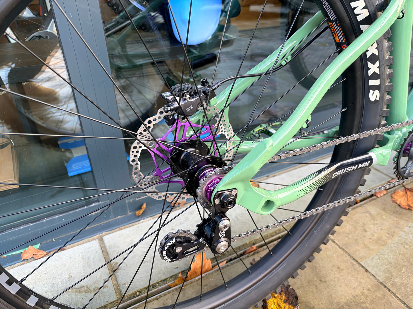 Orange Crush MX Custom Build Mountain Bike