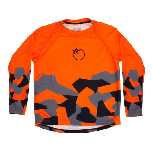 Orange Kids Riding Jersey  - Apple County Cycles, Wellington Somerset