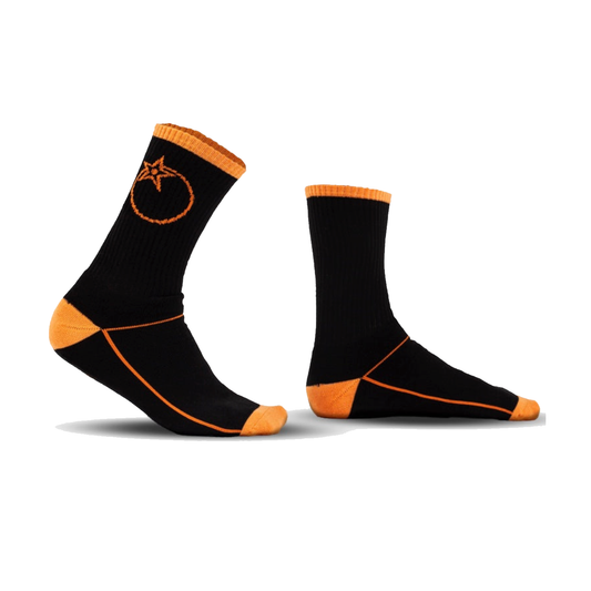 Orange Riding Socks  - Apple County Cycles, Wellington Somerset-9-11_Orange