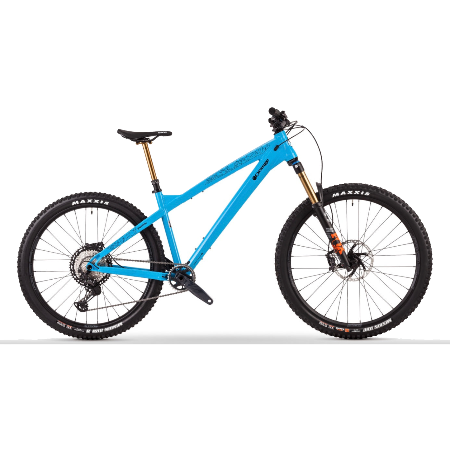 Orange hardtail sale