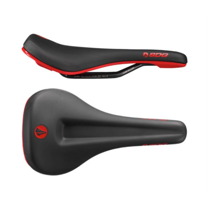 SDG Bel-Air Saddle V3 Lux - Red - Apple County Cycles