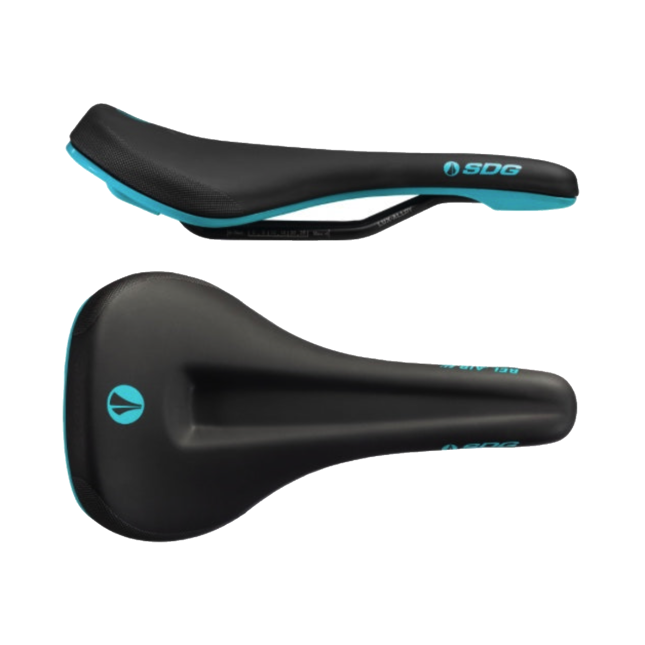 SDG Bel-Air Saddle V3 Lux - Turquoise - Apple County Cycles